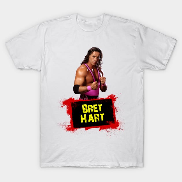 Bret Hart T-Shirt by Money Making Apparel